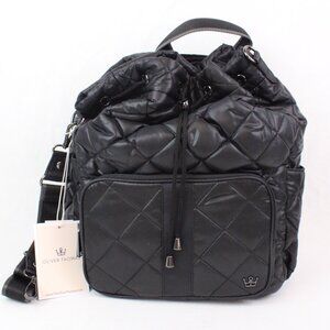 NWT Oliver Thomas Maxed Out Bucket Backpack/Crossbody Pickle & Paddle Bag- Black